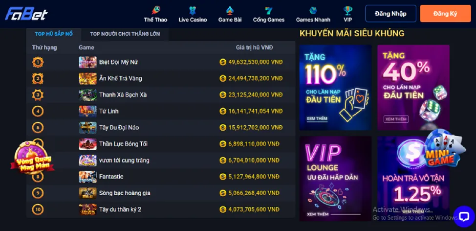 Hỗ trợ khách hàng và FAQ fun222 app
